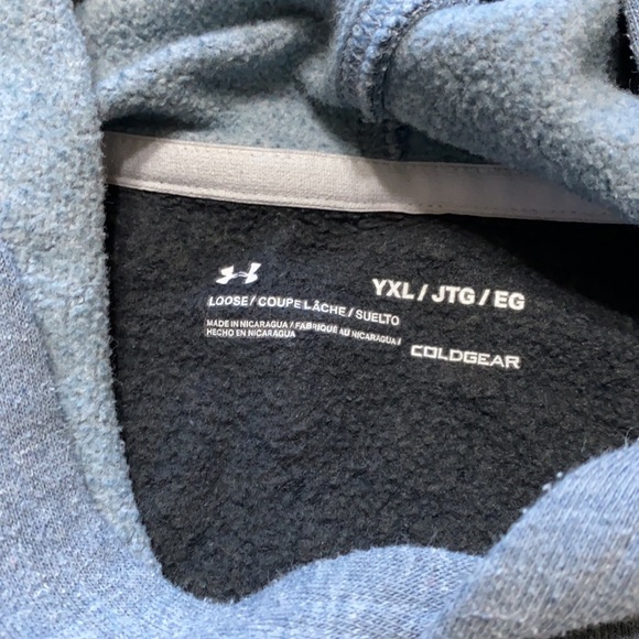 Boys Under Armour hoodie YXL - Picture 3 of 4